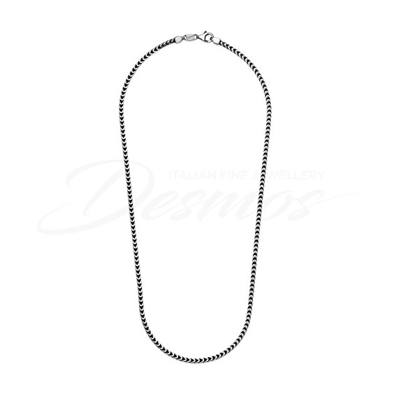Collana Desmos Uomo in Argento FISH BONE V 51 - FISH BONE V 51